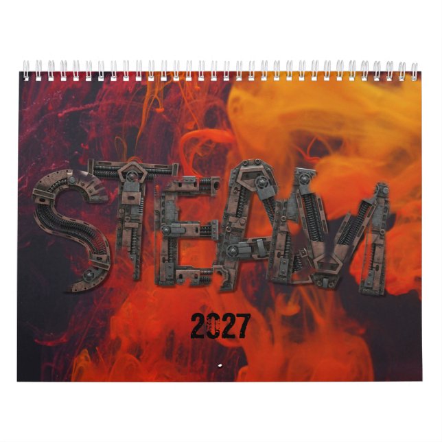 Steampunk 2027 kalender (Omslag)