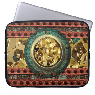 Steampunk 4B/4A Laptop sleeve