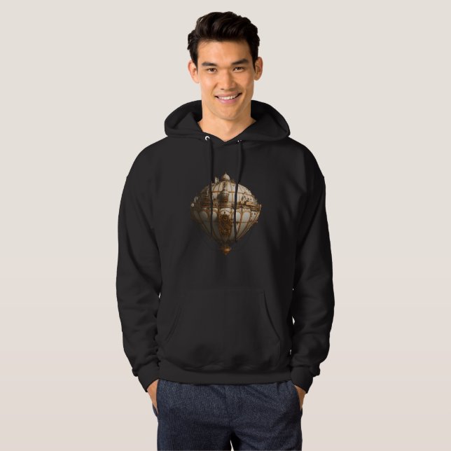 SteamPunk Airship Hoodie (Hel framsida)