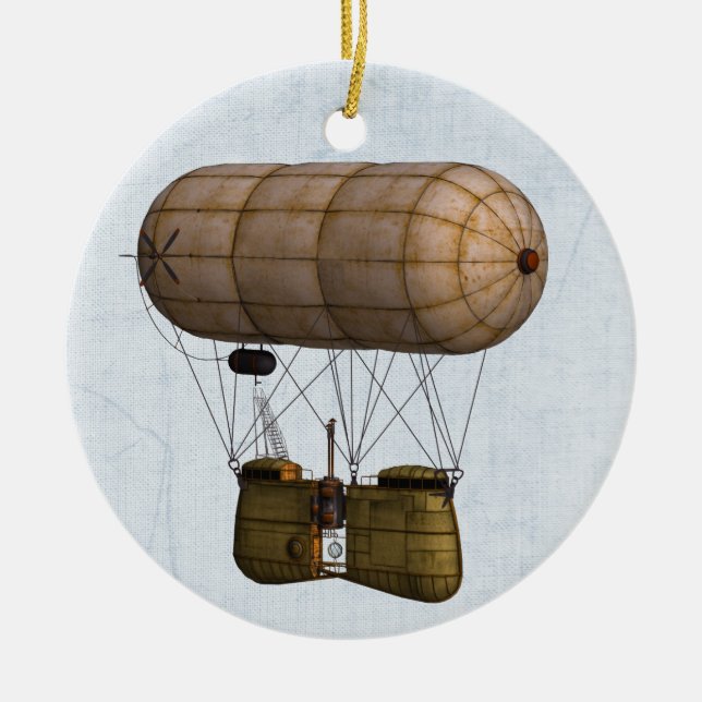 Steampunk Airship Ornament (Framsidan)