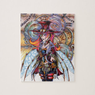 Steampunk älvapussel pussel