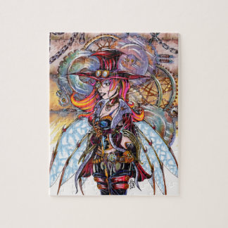 Steampunk älvapussel pussel