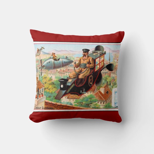 Steampunk American MoJo Pillows Kudde (Framsida)