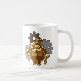 Steampunk Android Kaffemugg