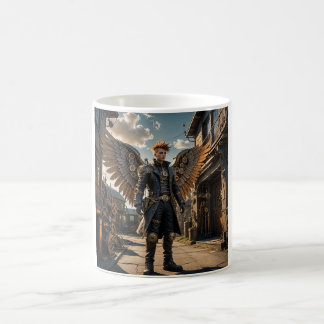 Steampunk Angel Kaffemugg