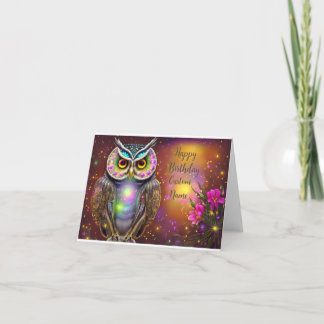 Steampunk Anpassade Birthday Card Kort