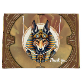 Steampunk Anubis Fox Porträtt