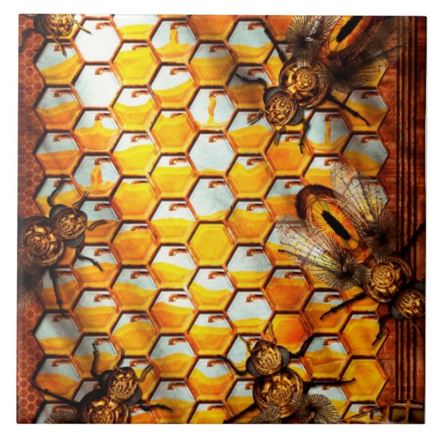 Steampunk - Apiary - bikupan Kakelplatta (Framsidan)