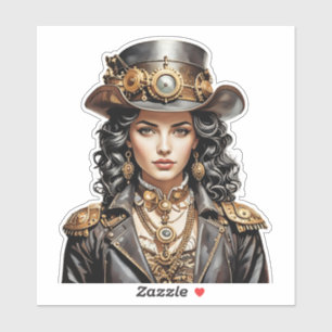 STEAMPUNK ART KLISTERMÄRKEN