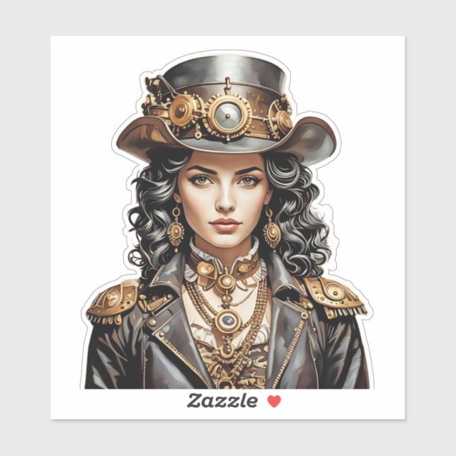 STEAMPUNK ART KLISTERMÄRKEN (Ark)