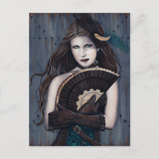 Steampunk Assassin Postcard Vykort
