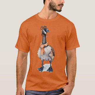 Steampunk Aviator Canada Goose T Shirt