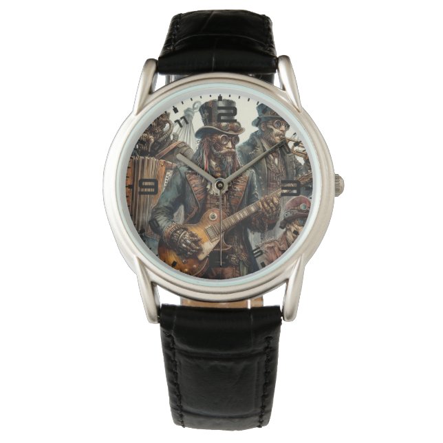 Steampunk Band Watch Armbandsur (Framsida)