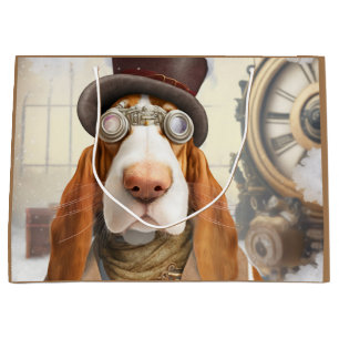 Steampunk Basset Hound