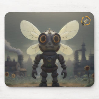 Steampunk Bee Muismat Bob's Bees Musmatta