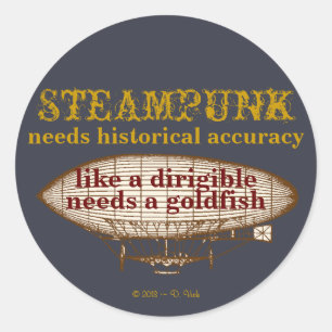 Steampunk behöver klistermärken