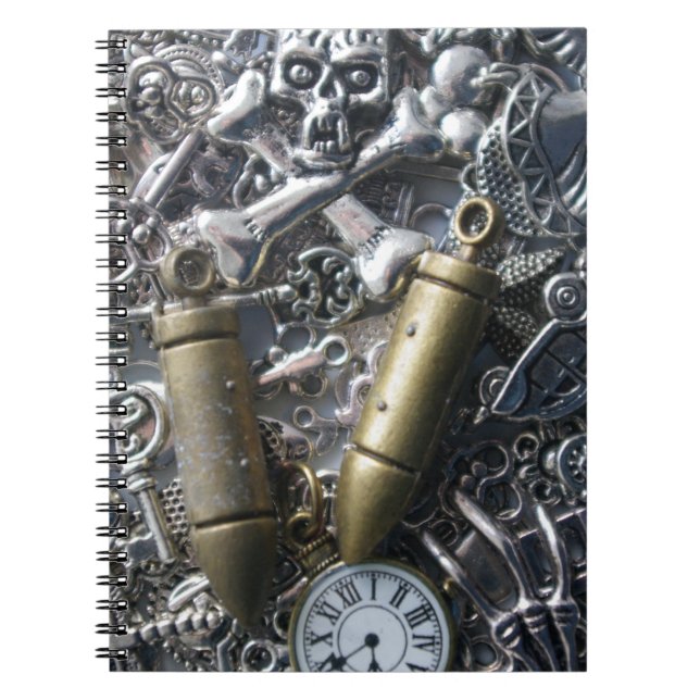 Steampunk berlock anteckningsbok (Framsidan)
