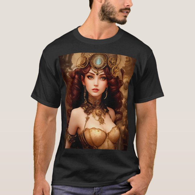 Steampunk Bevackra Venus T Shirt (Framsida)
