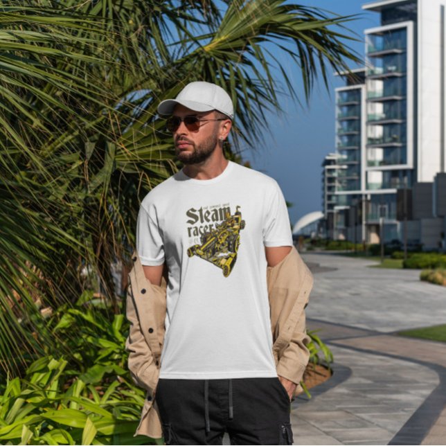 Steampunk - biltransport t shirt (Skapare uppladdad)