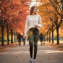 Steampunk-borg Leggings - Viktoriansk gotik