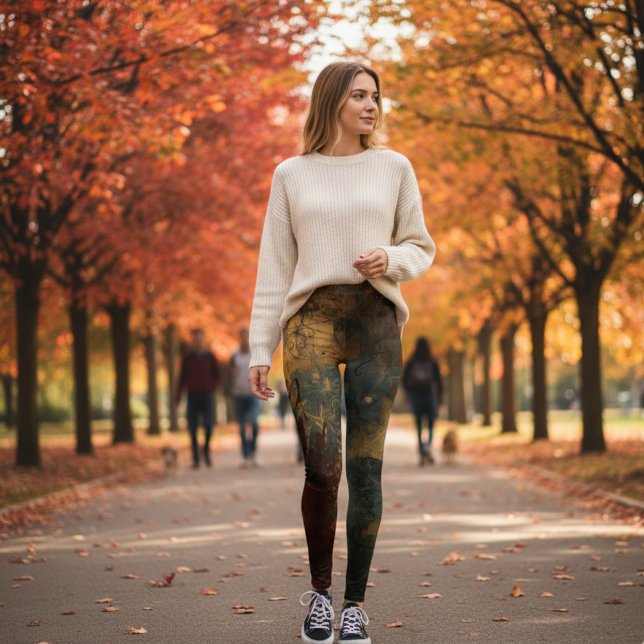 Steampunk-borg Leggings - Viktoriansk gotik (Skapare uppladdad)