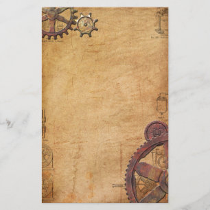 Steampunk Brevpapper
