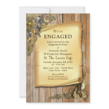 Steampunk Bröllop på Wood Förlovning