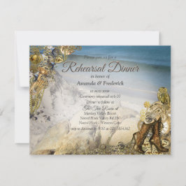 Steampunk Bröllop vid Sea Rehearsal-middagen Inbjudningar