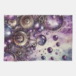 Steampunk Bubbles Kitchen Towel Kökshandduk
