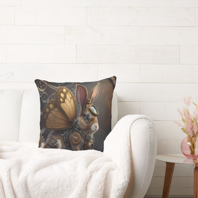 Steampunk Bunny Kudde (Soffa)