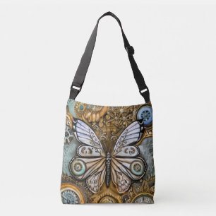 Steampunk Butterfly Axelväska