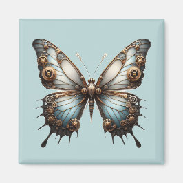 Steampunk Butterfly Magnet