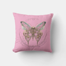 Steampunk Butterfly Shirt Kudde