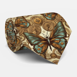 Steampunk Butterfly Tie - Manar's Neck Tie Slips