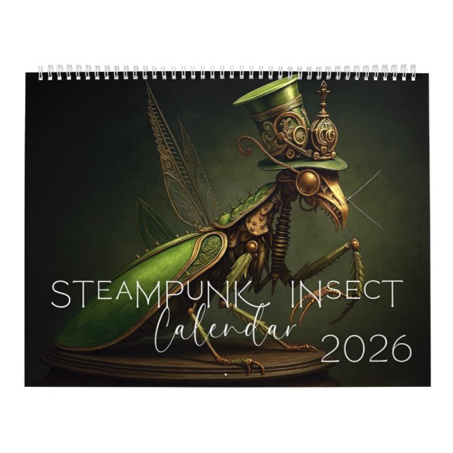Steampunk Calendar, Steampunk Kryp Kalender (Omslag)