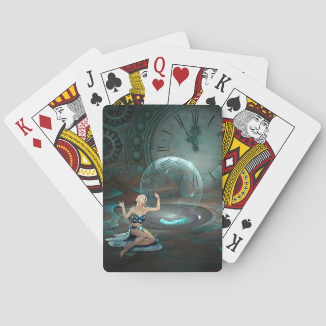 Steampunk Casinokort (Baksidan)