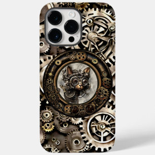 Steampunk Cat Goggles - iPhone X 14 PRO MAX Fodral