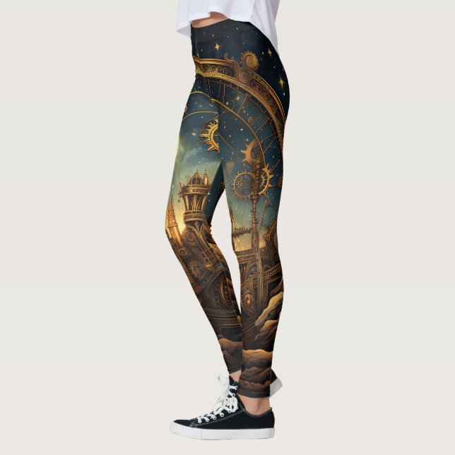 Steampunk Celestial Leggings (Vänster)