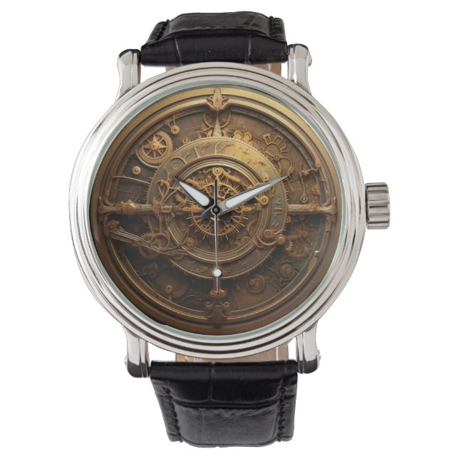 Steampunk Celestial Watch Armbandsur (Framsida)