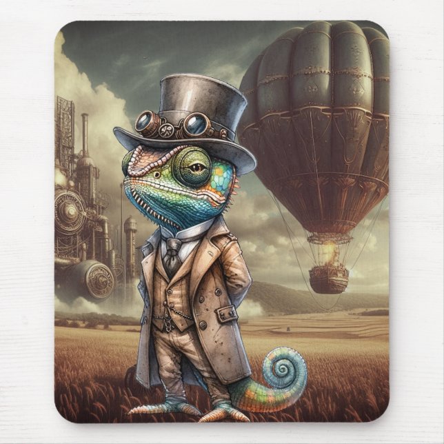 Steampunk Chameleon Musmatta (Framsidan)