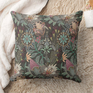 steampunk chintz kakao kudde