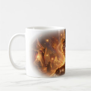 Steampunk Cirkus Ringmaster Clown Eldmugg Kaffemugg