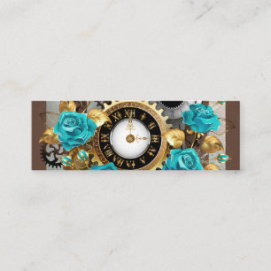 Steampunk Clock och Turcouise Ro på Stripe