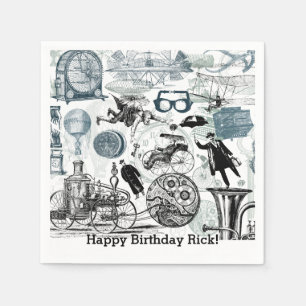 Steampunk Collage #2 av Artinspired Pappersservett