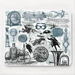 Steampunk Collage Colorized Musmatta