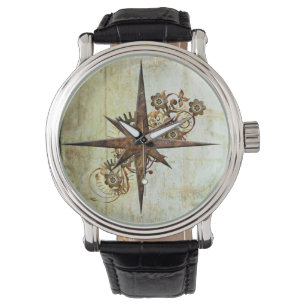 Steampunk Compass Star Watch Armbandsur