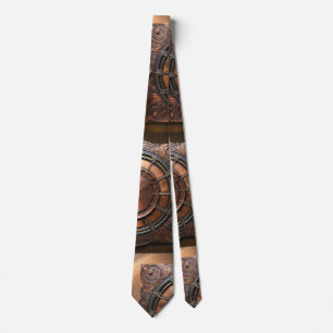 Steampunk Copper Time Ansikte Slips