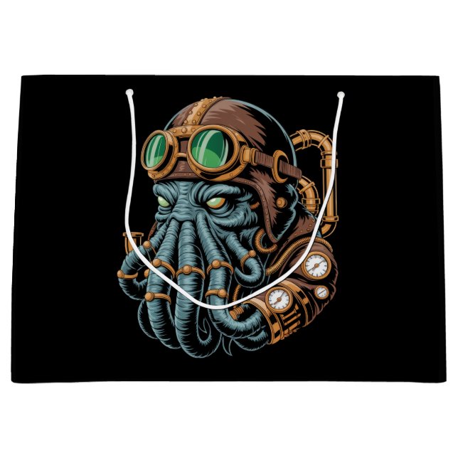Steampunk Cthulhu-monster (Framsidan)