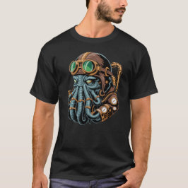 Steampunk Cthulhu-monster T Shirt