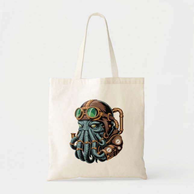 Steampunk Cthulhu-monster Tygkasse (Framsidan)